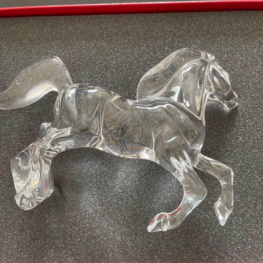 【本日終了SALE！大人気】Baccarat いななく馬　縁起物　躍動感 高級感
