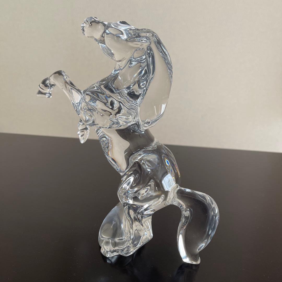 【本日終了SALE！大人気】Baccarat いななく馬　縁起物　躍動感 高級感