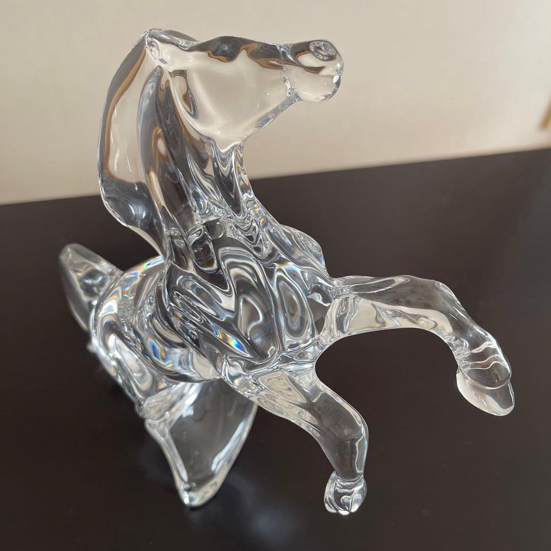 【本日終了SALE！大人気】Baccarat いななく馬　縁起物　躍動感 高級感