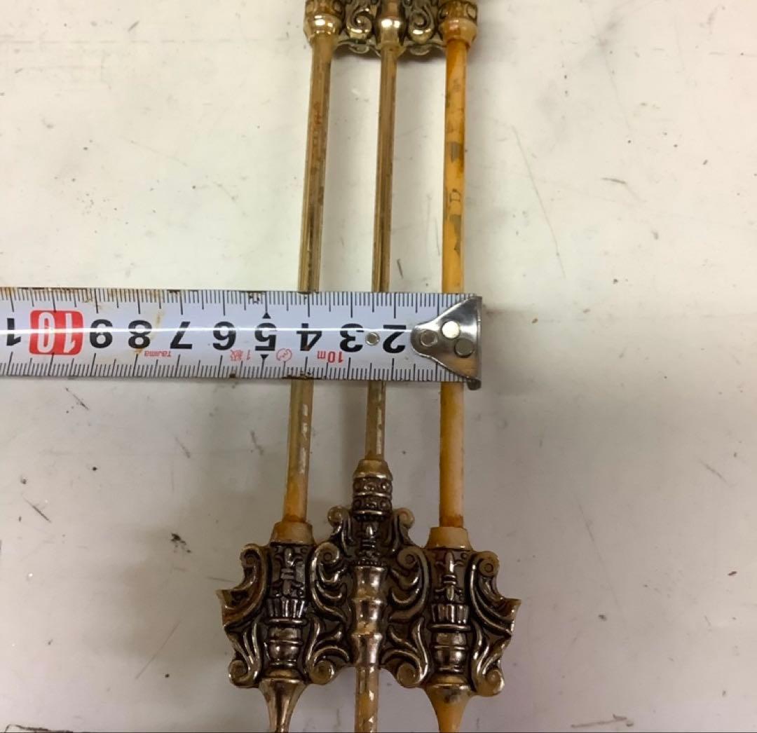 ブロンズ調置き時計4RP614Aアンティーク（Q-38) - メルカリ