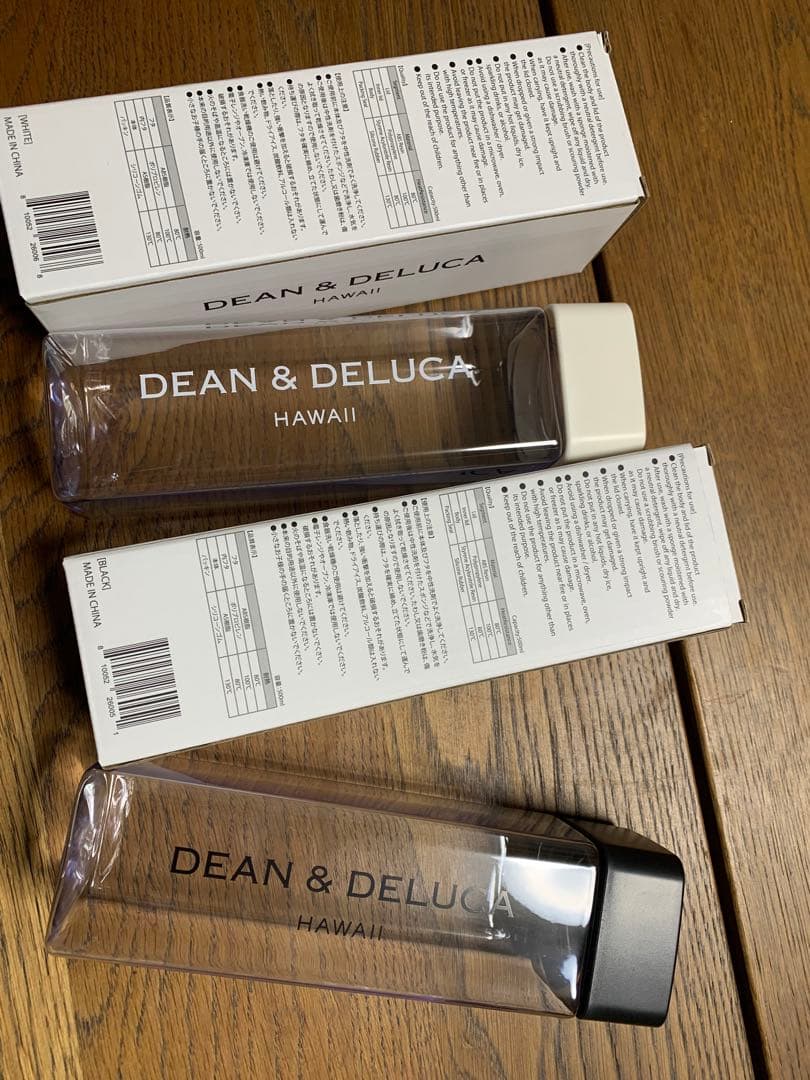 dean & deluca hawaii CLEAR BOTTLEセット