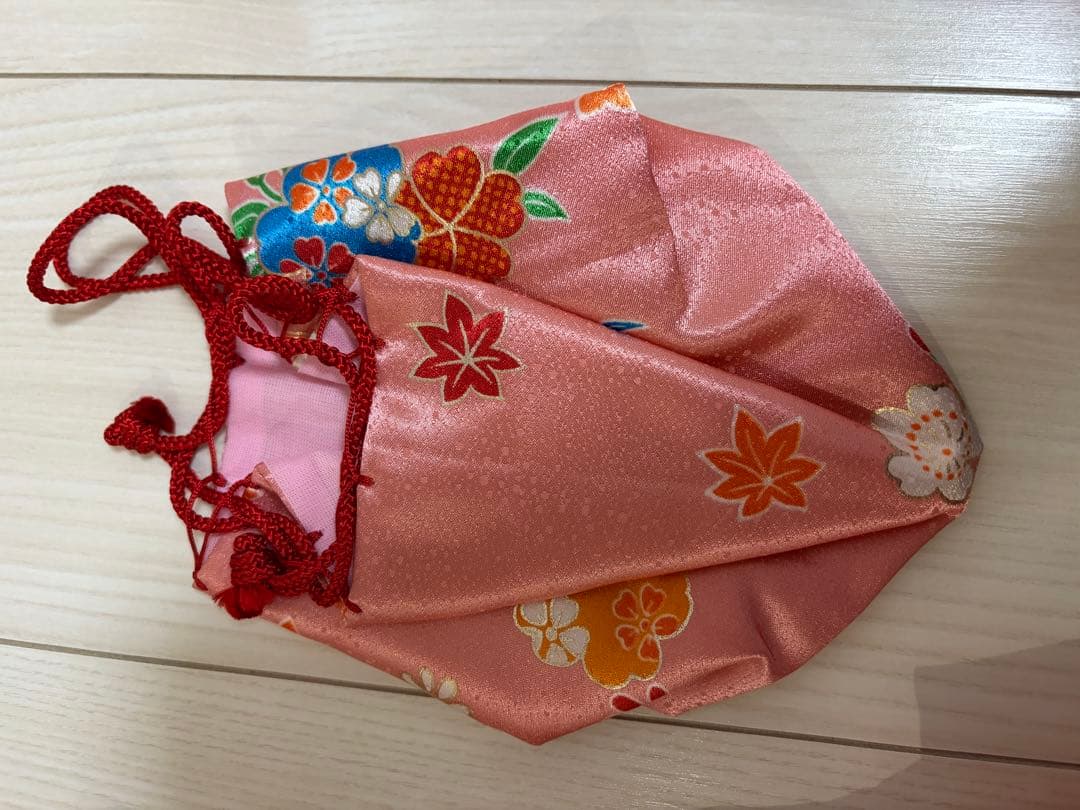 七五三 3歳 女の子 被布セット フルセット ピンク 着物 三つ身 和装