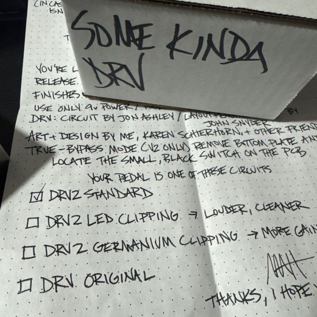 ギター 1981 INVENTIONS DRV2