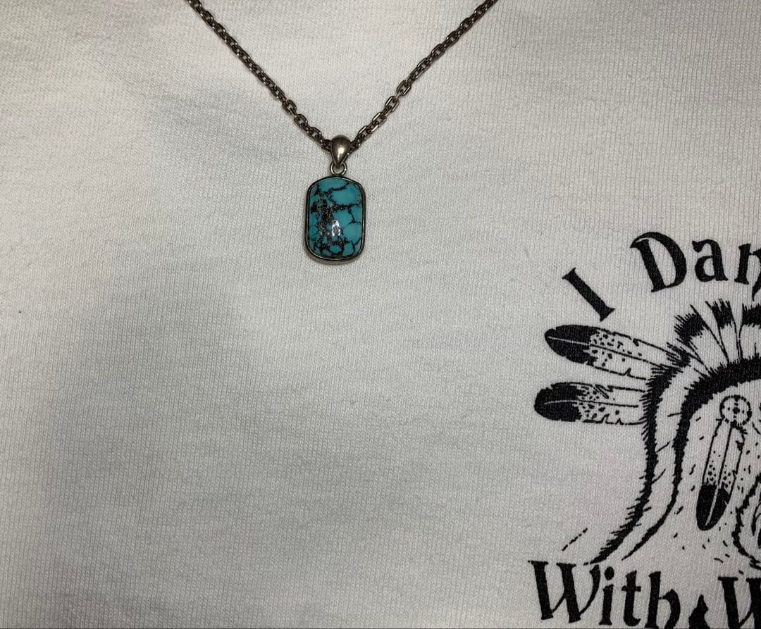 ターコイズ・ペンダント　トルコ石　天然石　tn836