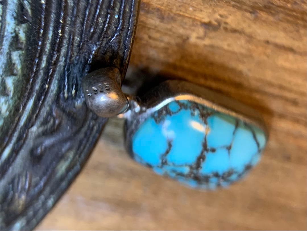 ターコイズ・ペンダント　トルコ石　天然石　tn836