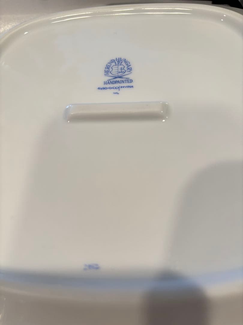 ヘレンド ウィーンの薔薇 ロング プレート ★希少★新品未使用★