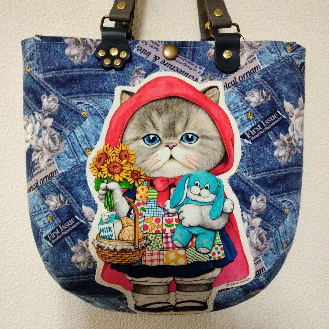 コヤンイサムチョン☆赤い頭巾のルミちゃん☆大きめぷっくりバッグ☆ハンドメイド