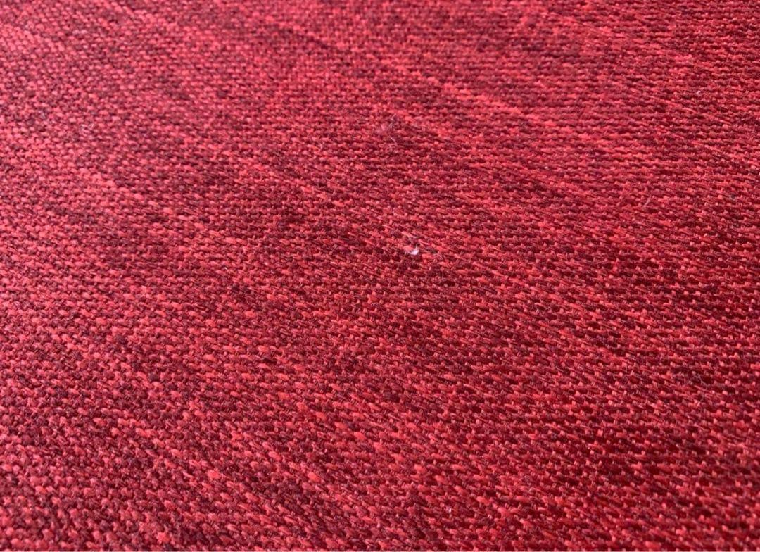 ◉中古美品◉コーナーソファ　L字ソファ　ロータイプ　レッド　東京インテリア