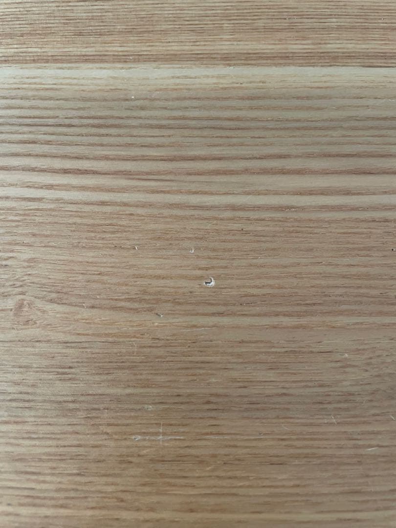 無印良品　MUJI 学習机　タモ材　木製デスク