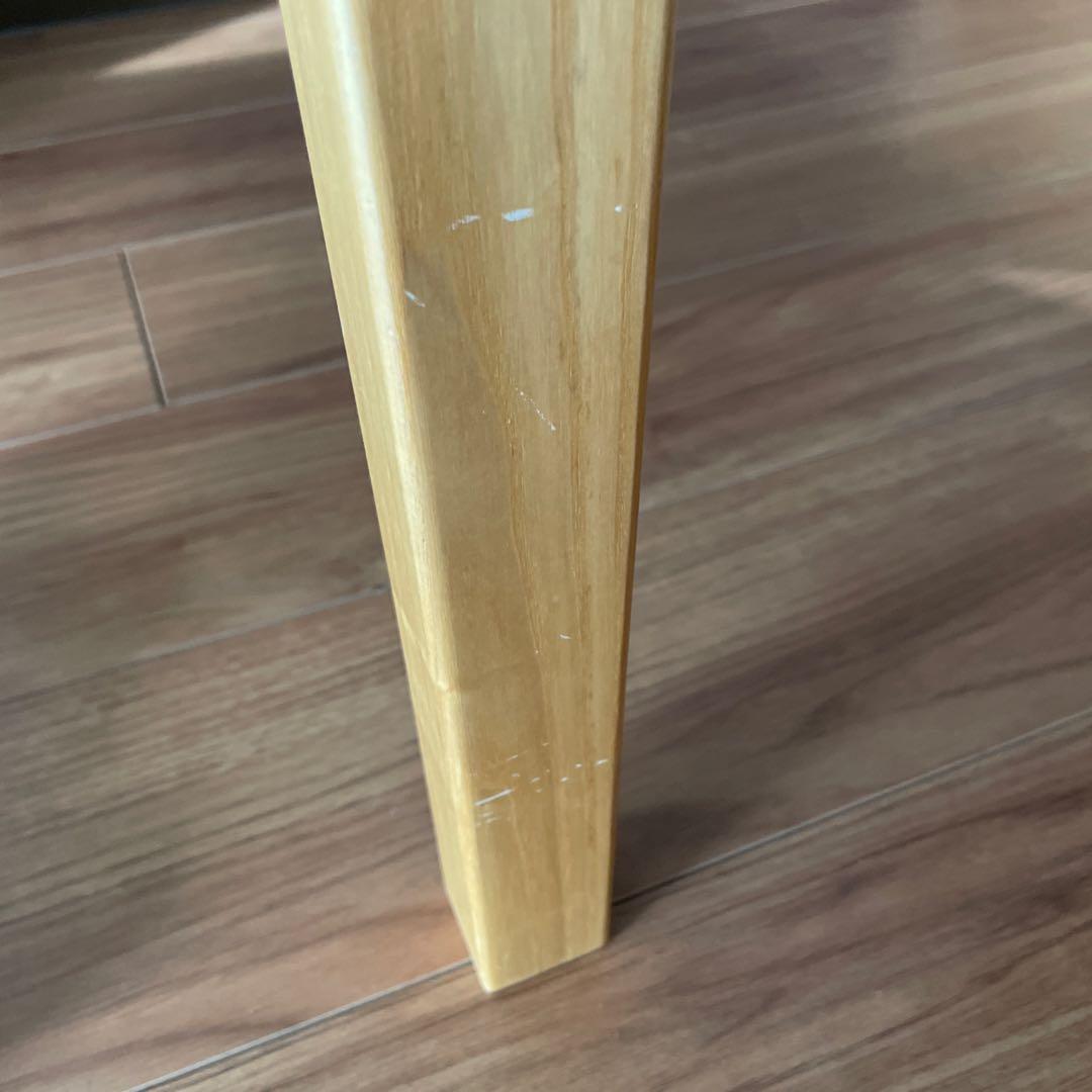 無印良品　MUJI 学習机　タモ材　木製デスク