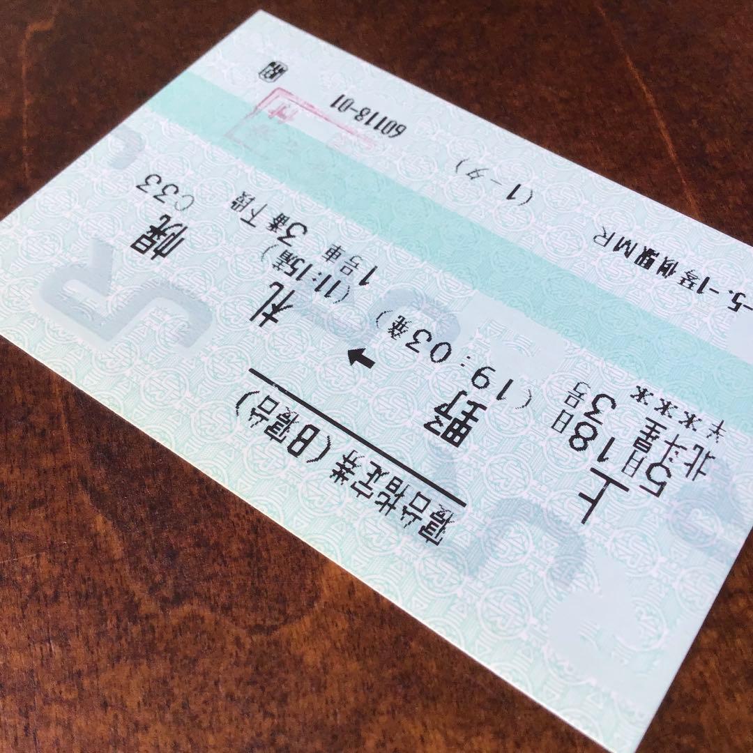 使用済みマルス券】寝台指定券(B寝台) 北斗星3号 上野→札幌間 - メルカリ