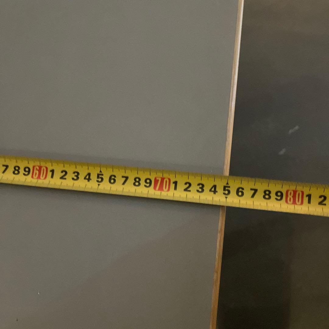 Artek table 正方形　Alvar Aalto グレーリノリウム