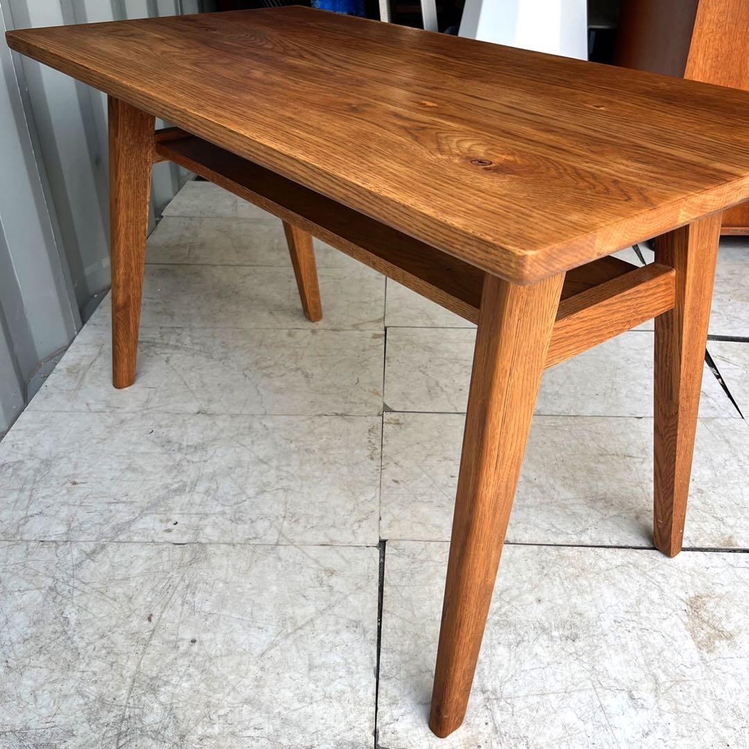 取付無料！ウニコ ADDY アディ 天然木 北欧風センターテーブルW100✨