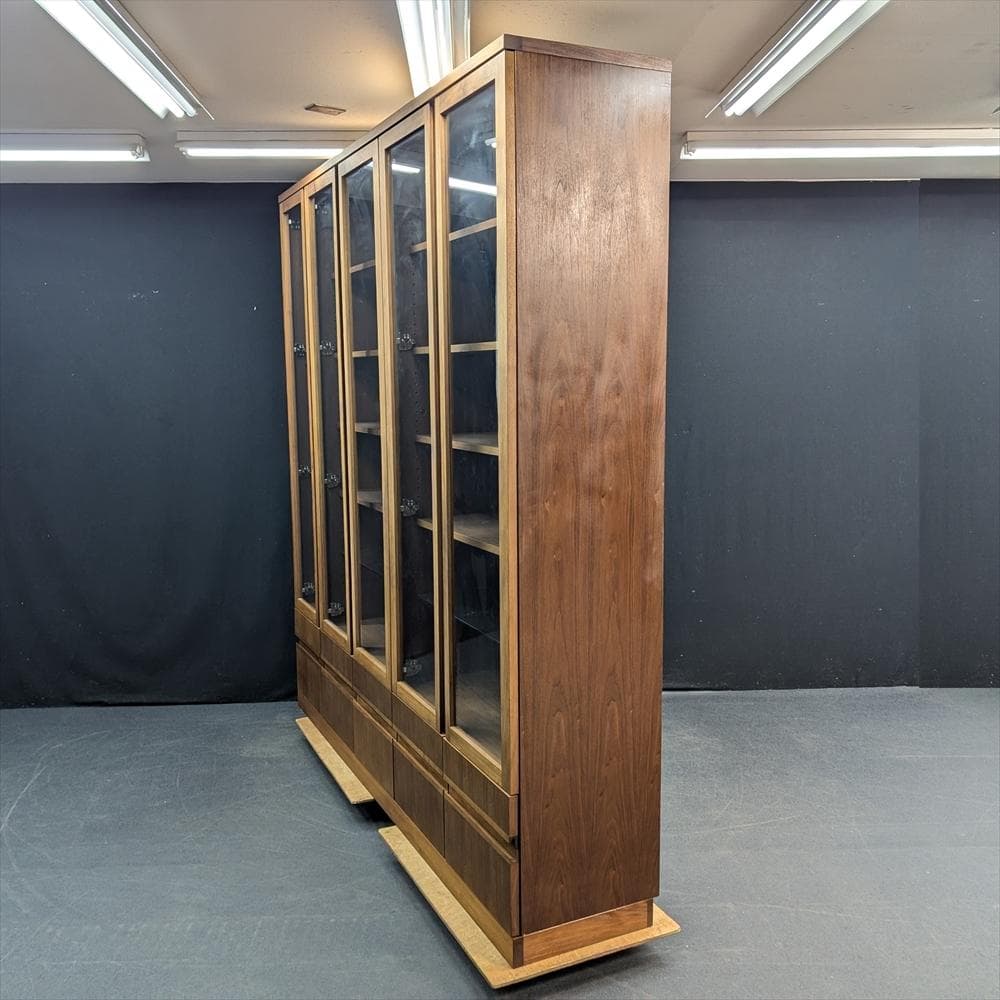 飛騨 シラカワ ウォルナット 本棚 本箱 ブックシェルフ キャビネット