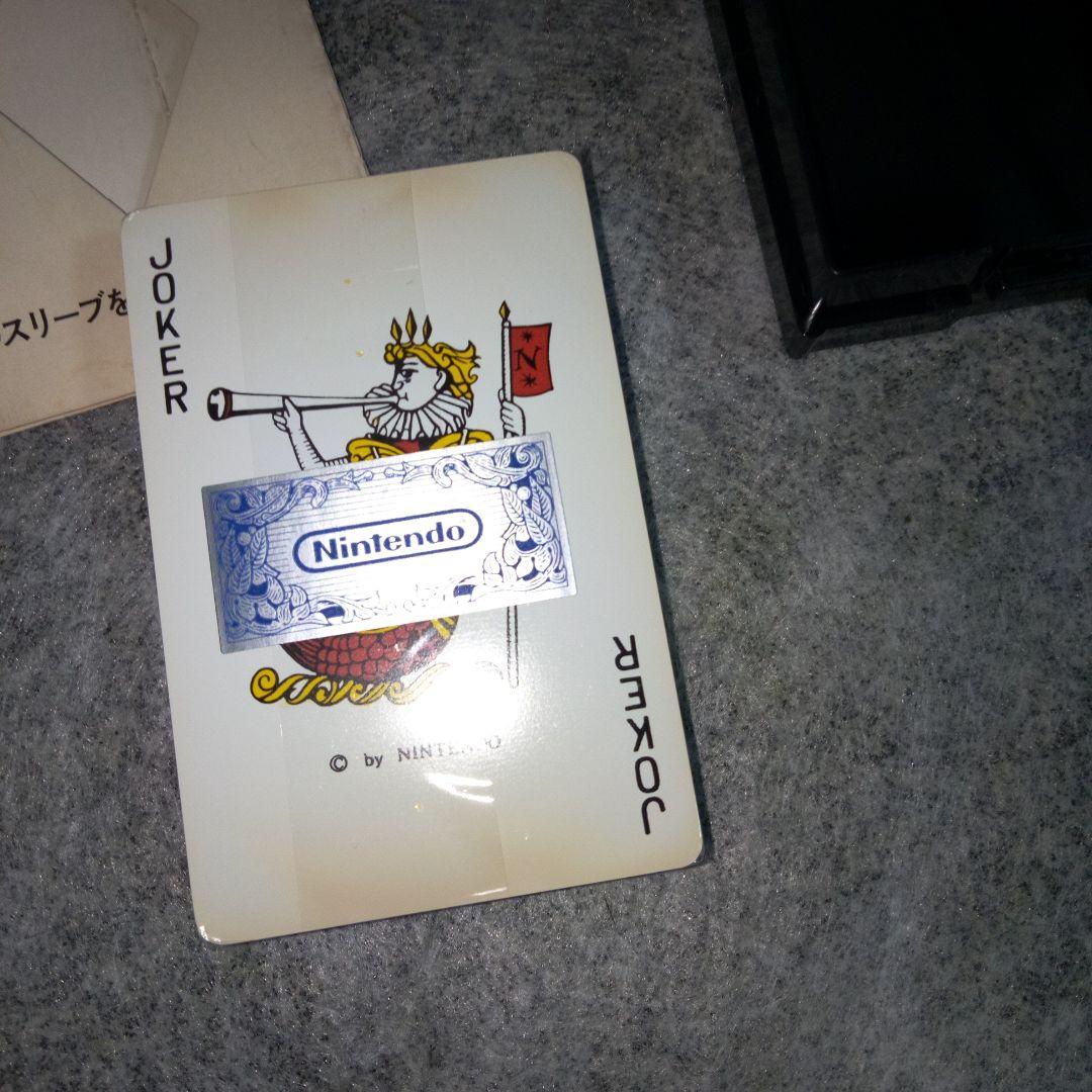 昭和レトロ 希少 未使用 任天堂 トランプ 昔のトランプ説明書付き 当時
