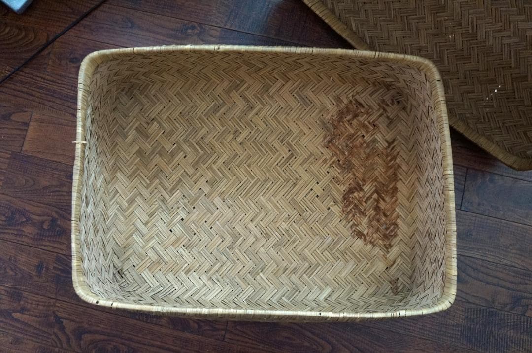 N様ご確認用画像・行李・竹細工・籠・こうり・つづら籠・衣類収納・古民具・雑物収納