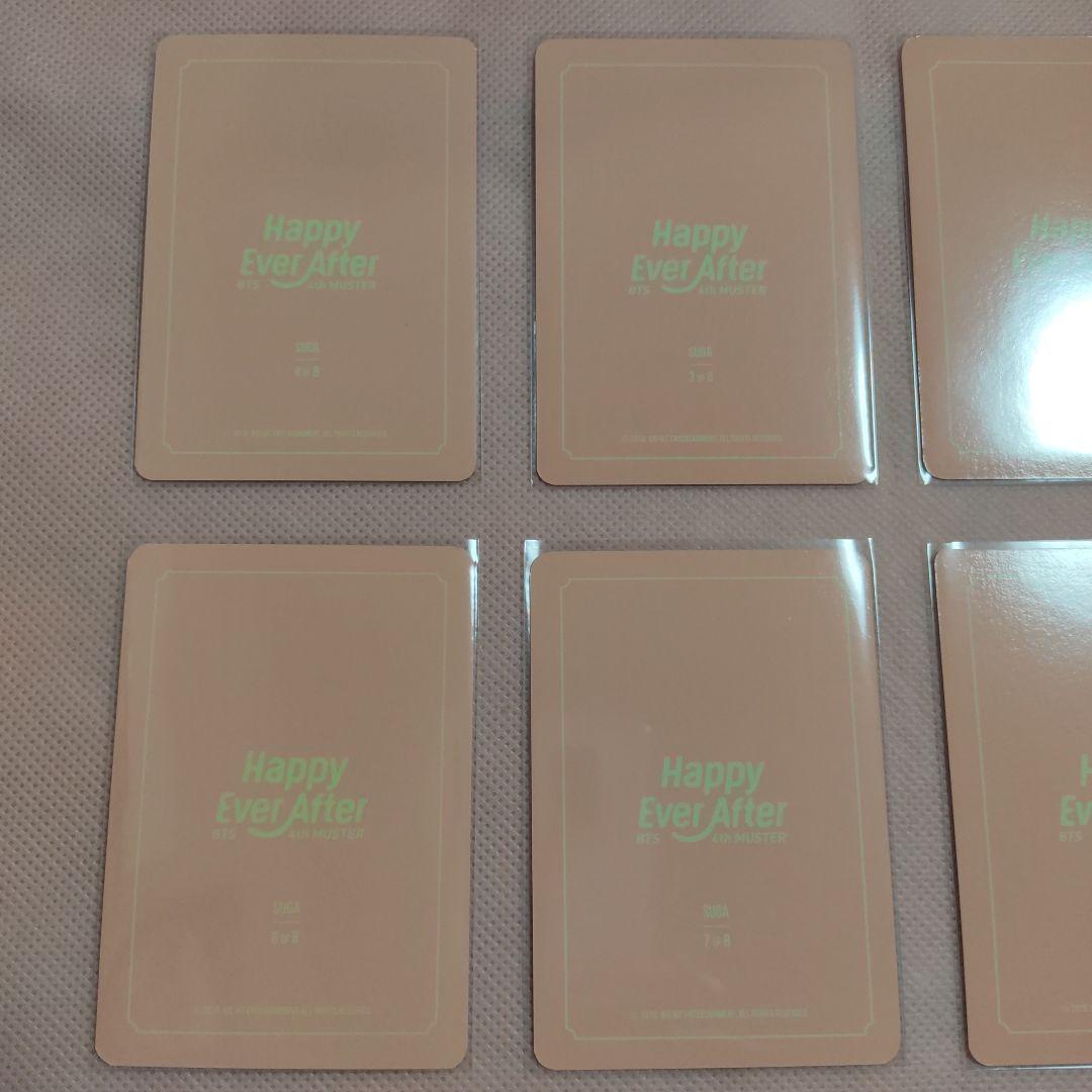 BTS SUGA ハピエバ ミニフォト コンプ Happy Ever After