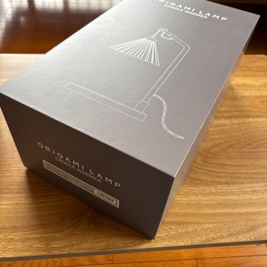 ORIGAMI LAMP キャンドルウォーマー キャンドル付き 新品未使用