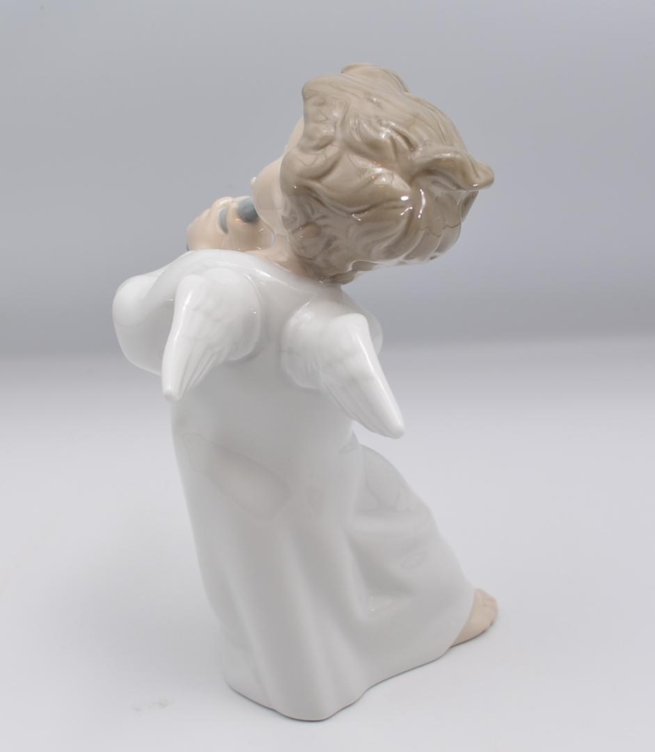 フルートを吹く天使 ＃4540 ☆リヤドロ スペイン 光沢仕上げ 箱付き