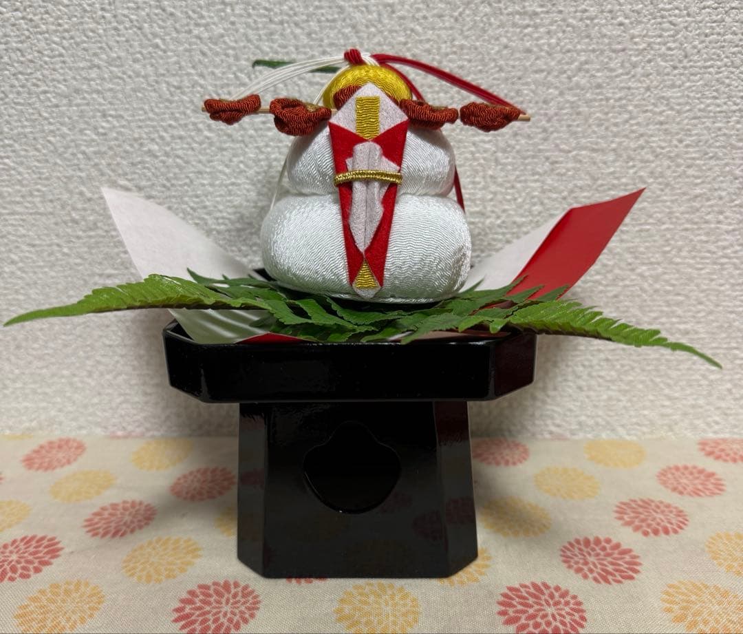 お正月飾り ちりめん細工 鏡餅