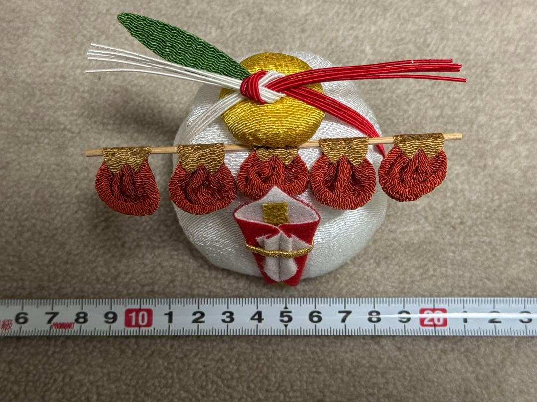 お正月飾り ちりめん細工 鏡餅