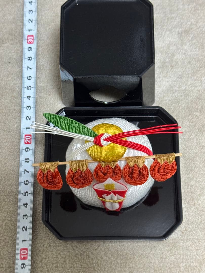 お正月飾り ちりめん細工 鏡餅