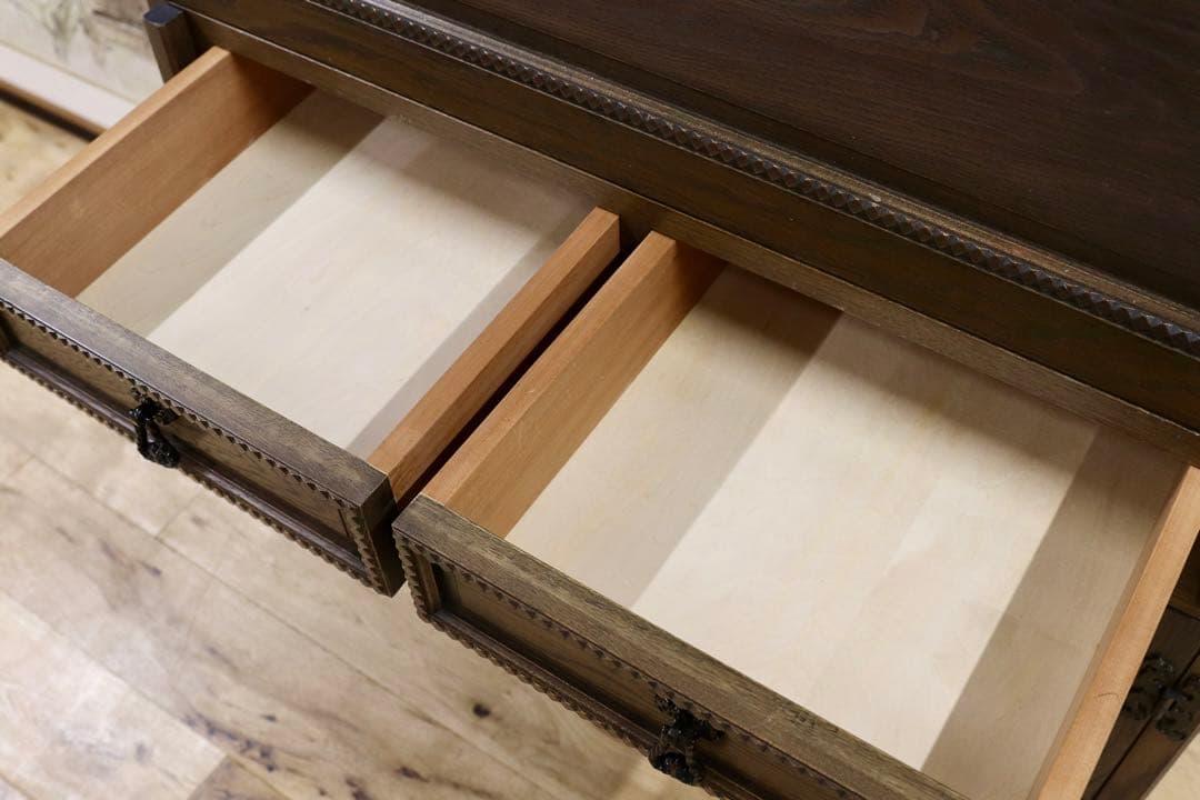 GMGH456○神戸家具 神戸洋家具 伊藤家具 ライティングビューロー デスク