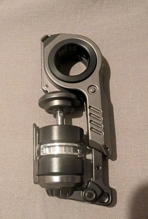 音叉内蔵 グレネード型 ハンドスピナー　ブラック