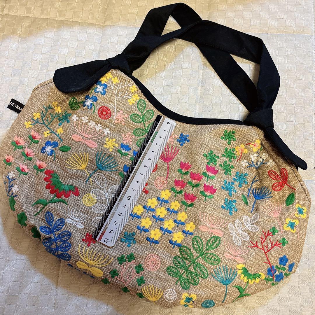 【新品】ベトナム　万博　刺繍　バッグ
