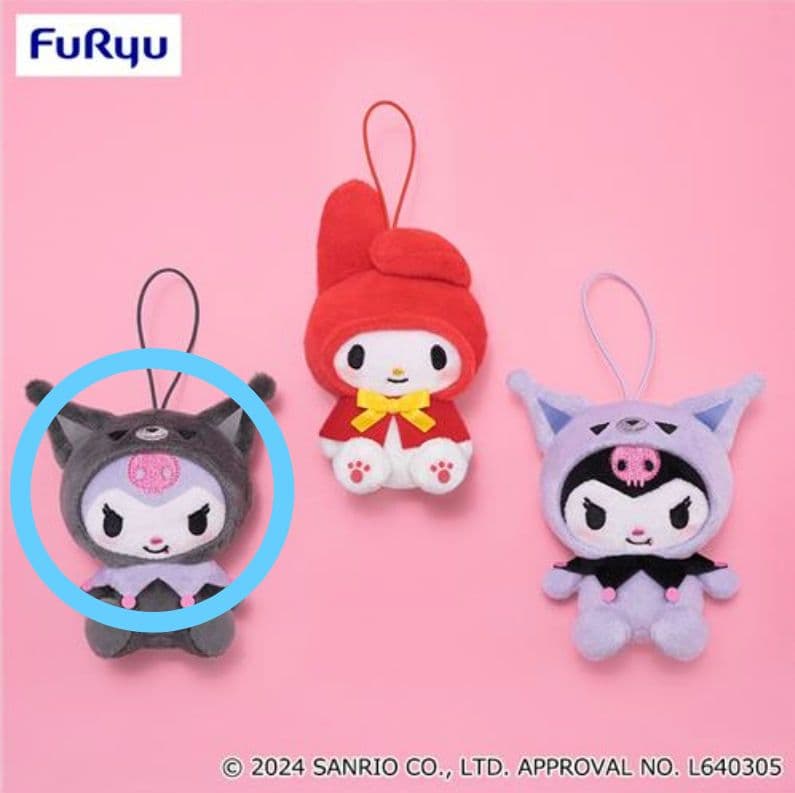 マイメロディ・クロミ オオカミクロミに気を付けて！マスコット クロミ