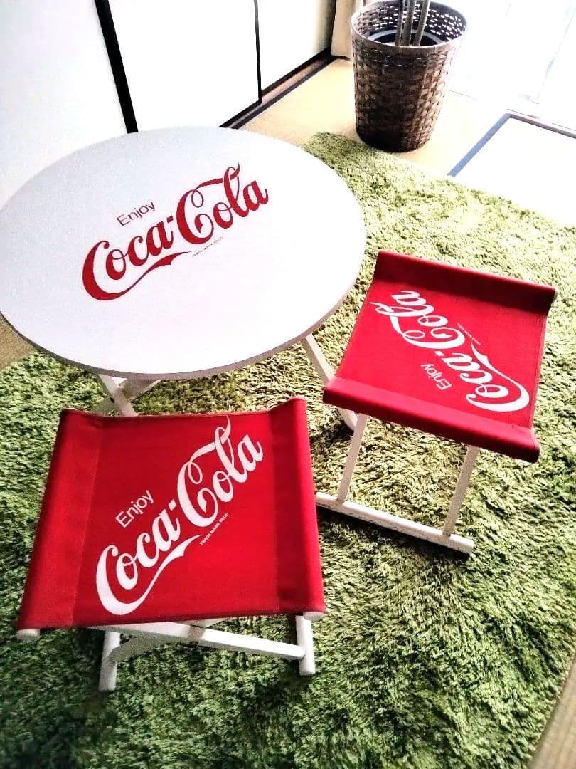 ★Coca-Cola テーブルと椅子セットレア物!!★★★