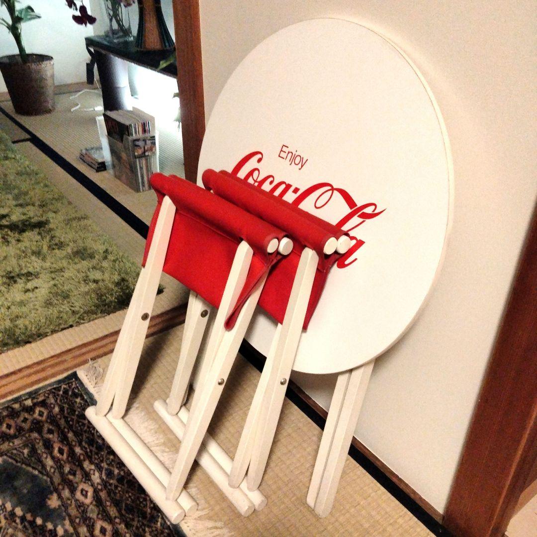 ★Coca-Cola テーブルと椅子セットレア物!!★★★