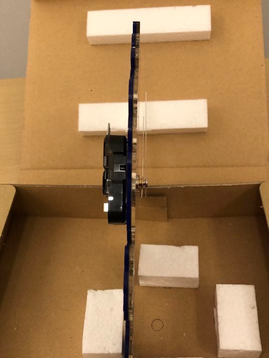 ヒスミニ HAIRY DOGGIE 壁掛け時計