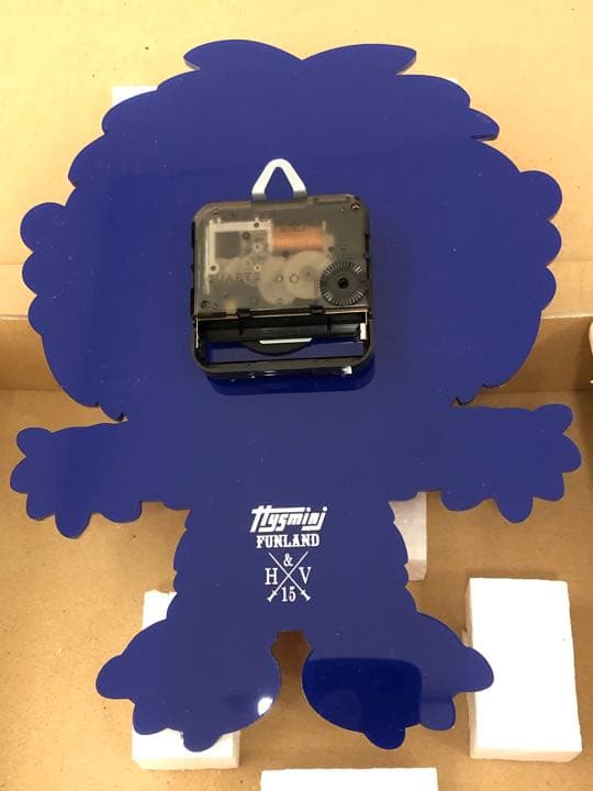 ヒスミニ HAIRY DOGGIE 壁掛け時計