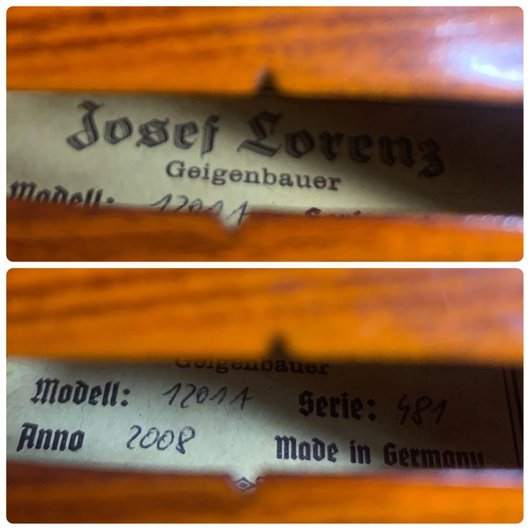 バイオリンJosef Lorenz ヨゼフロレンツ2008年1201A 4/4 - メルカリ