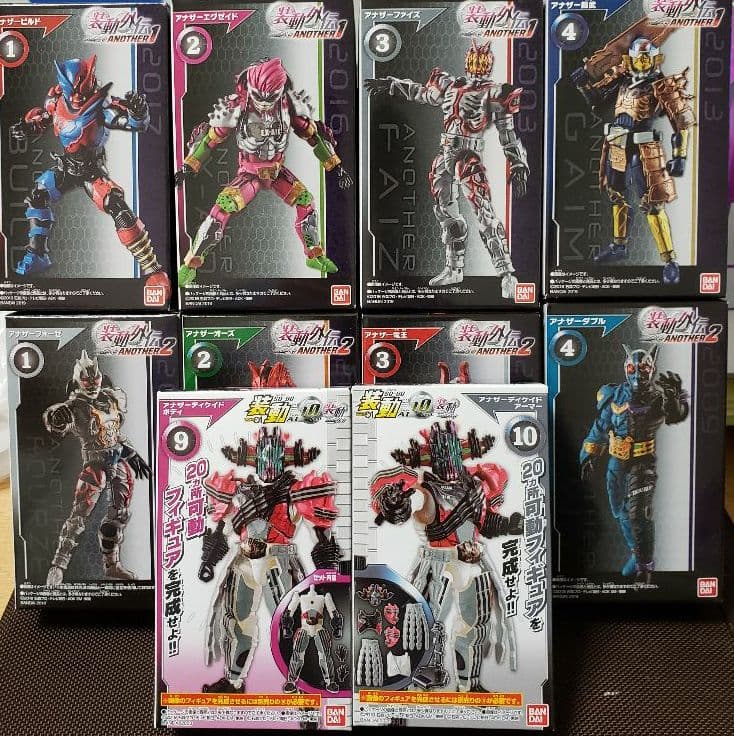 最終価格】仮面ライダーゼロワン 装動AI&外伝『アナザーライダーセット