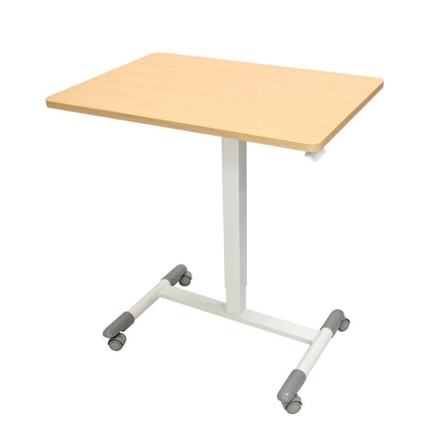 昇降デスク／新品／立ち仕事 立ち作業 勉強／キャスタ有／健康の為／座っても使用