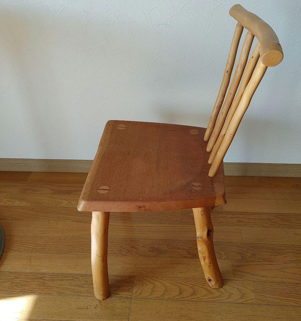 クラフト系木製椅子