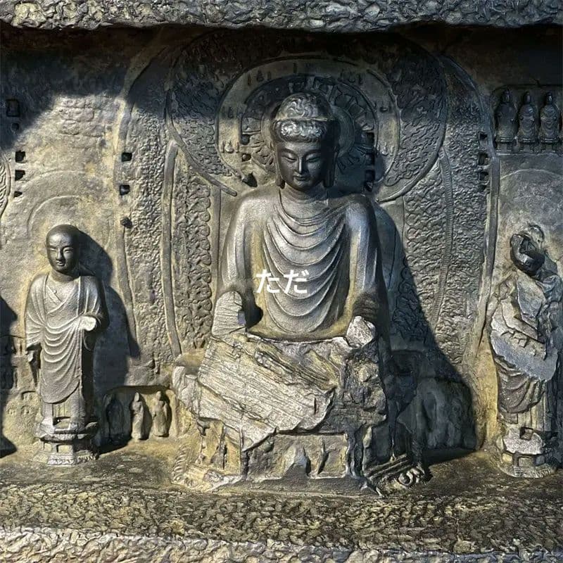 彫刻 盧舎那仏造像 仏壇仏像 禅意 茶室応接間 庭 造景 装飾品