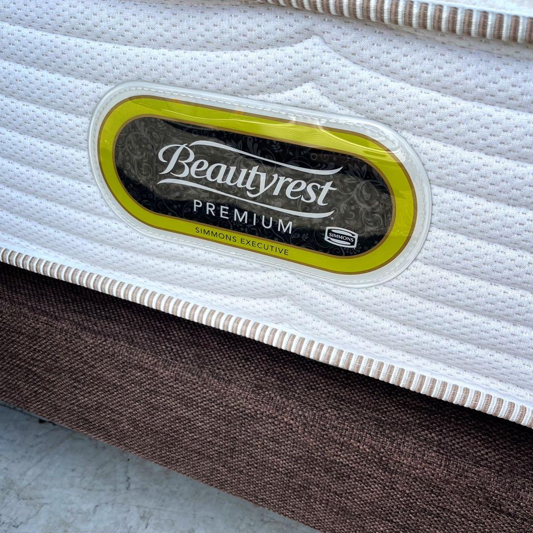 取付無料！シモンズ エグゼクティブeイオン シングルマットレス&ベッドフレーム✨