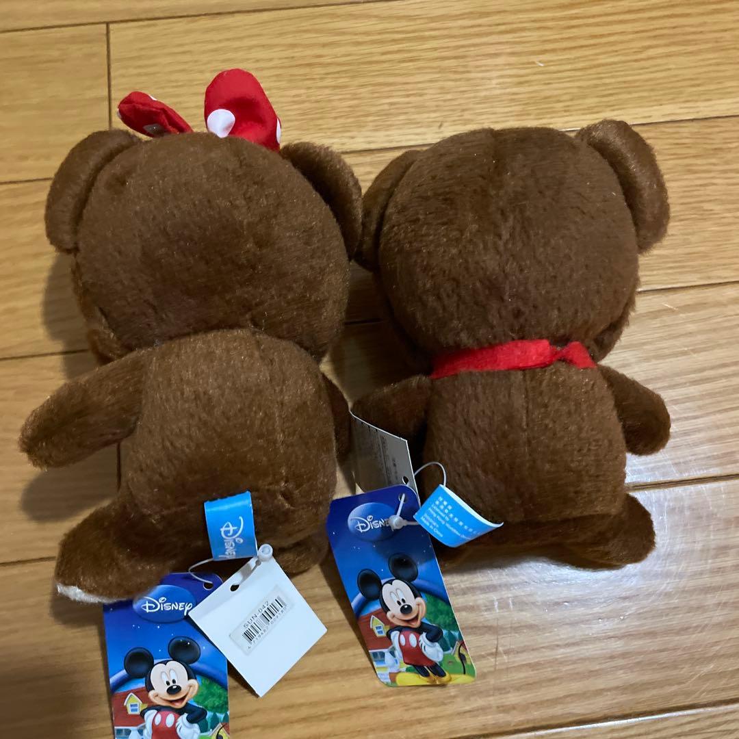 ディズニー クマ 着ぐるみ ぬいぐるみ キーホルダー ミッキー ミニー