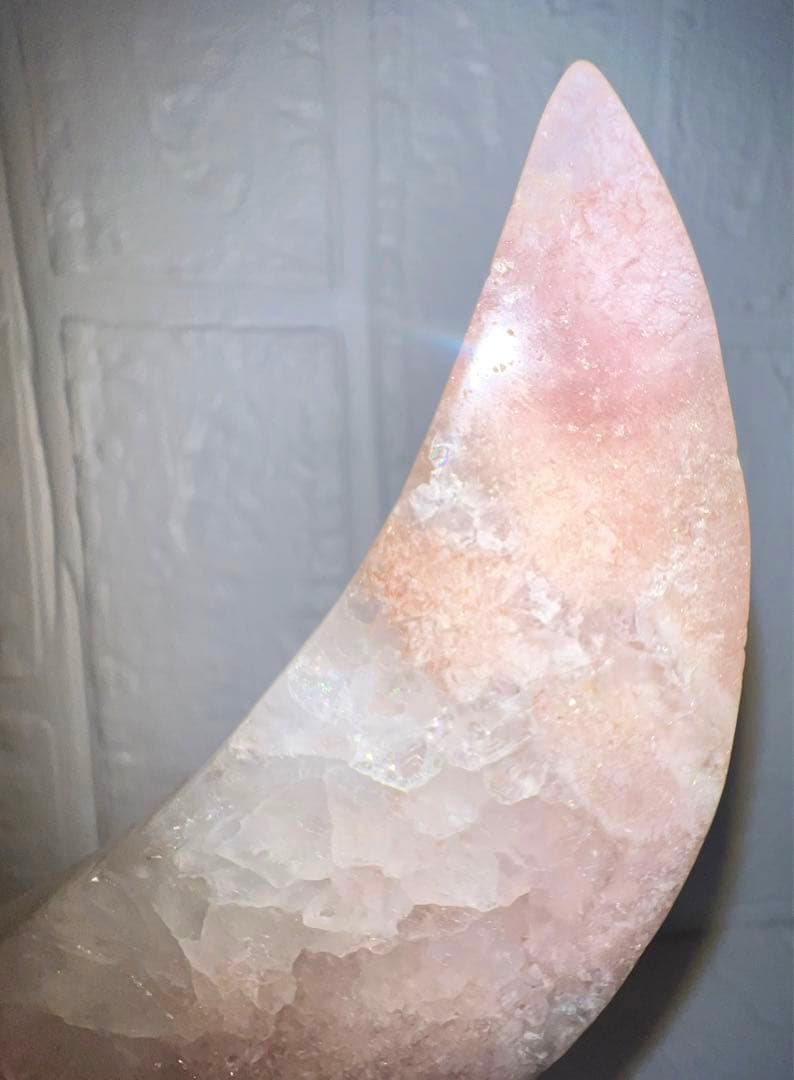 G⭐️月⭐️ピンク桜瑪瑙⭐️チェリーブロッサム⭐️フラワーアゲート⭐️桜瑪瑙⭐️花瑪瑙⭐️