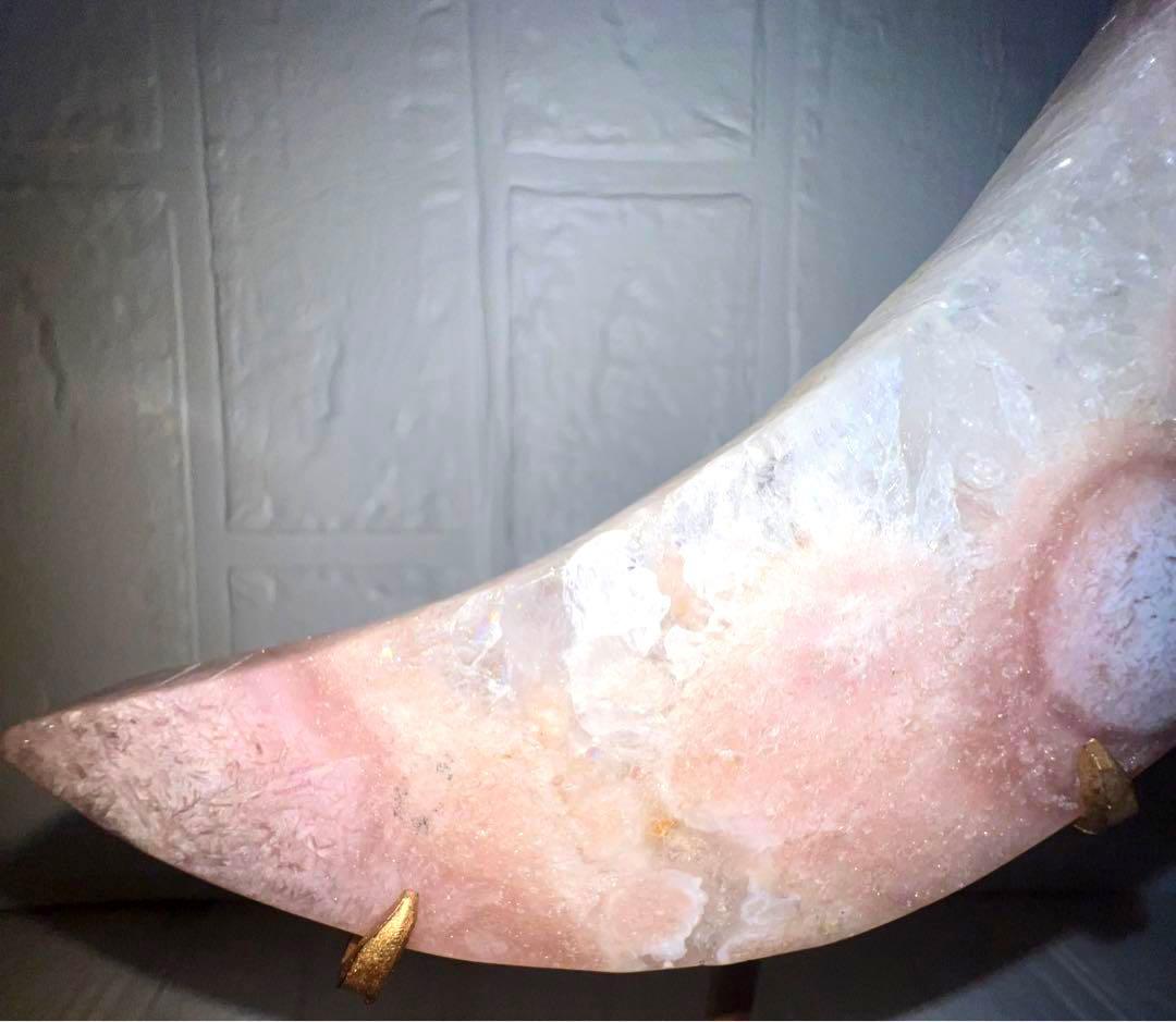 G⭐️月⭐️ピンク桜瑪瑙⭐️チェリーブロッサム⭐️フラワーアゲート⭐️桜瑪瑙⭐️花瑪瑙⭐️