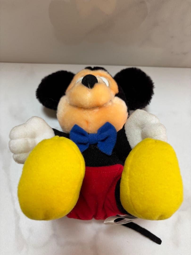 レア 希少 昭和 レトロ ディズニー ミッキーマウス ぬいぐるみ - メルカリ