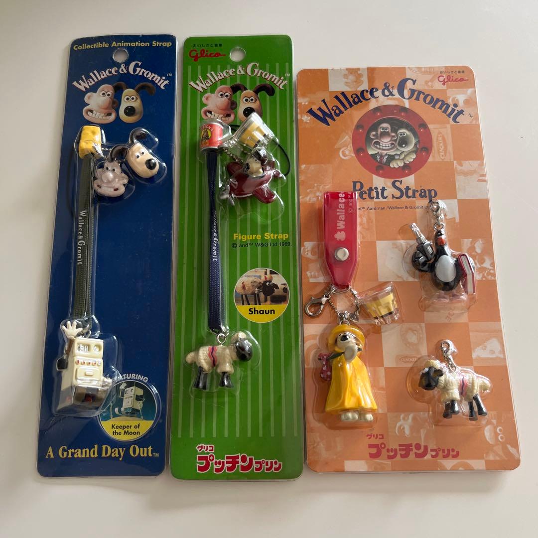 ウォレスとグルミット ストラップ 非売品 - メルカリ