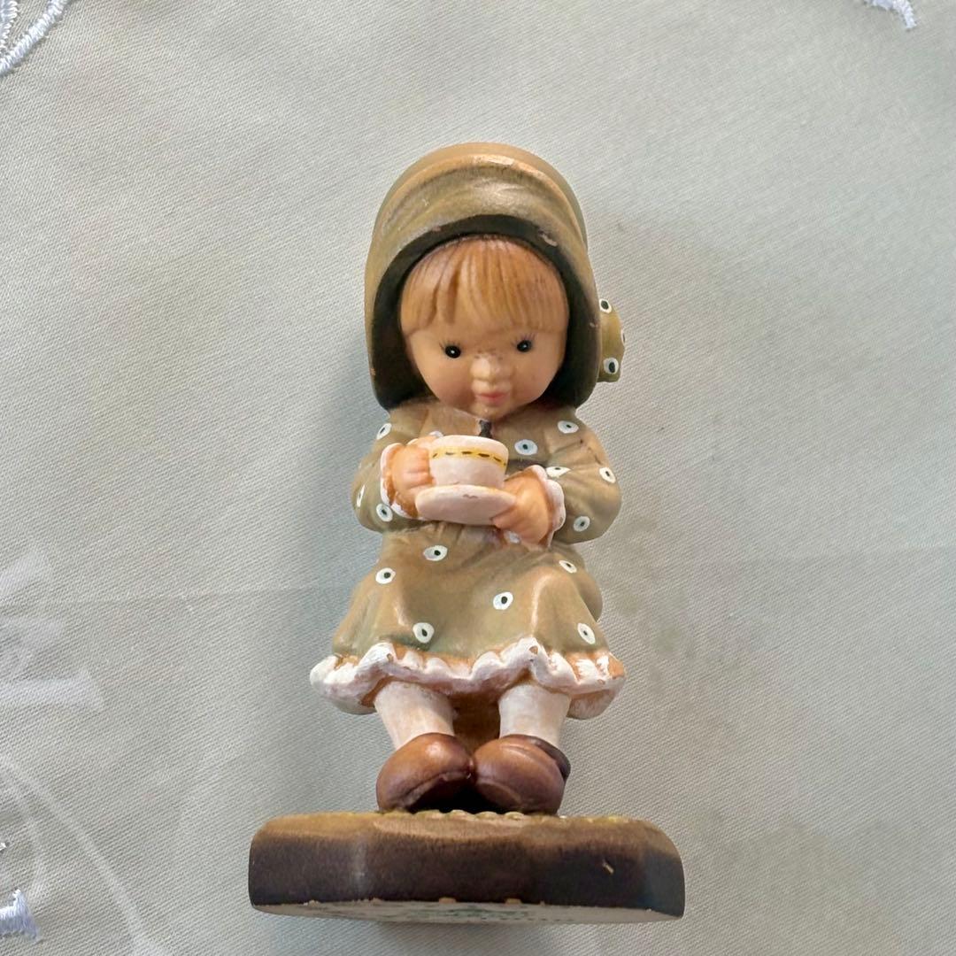 【L様ご確認】アンリ人形　サラ・ケイ　★希少　　8㎝　【Coffe Time】