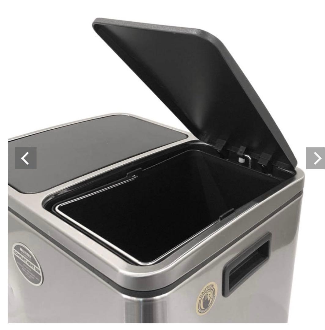 DULTONダルトン★2 COMPARTMENT BIN 30 ゴミ箱