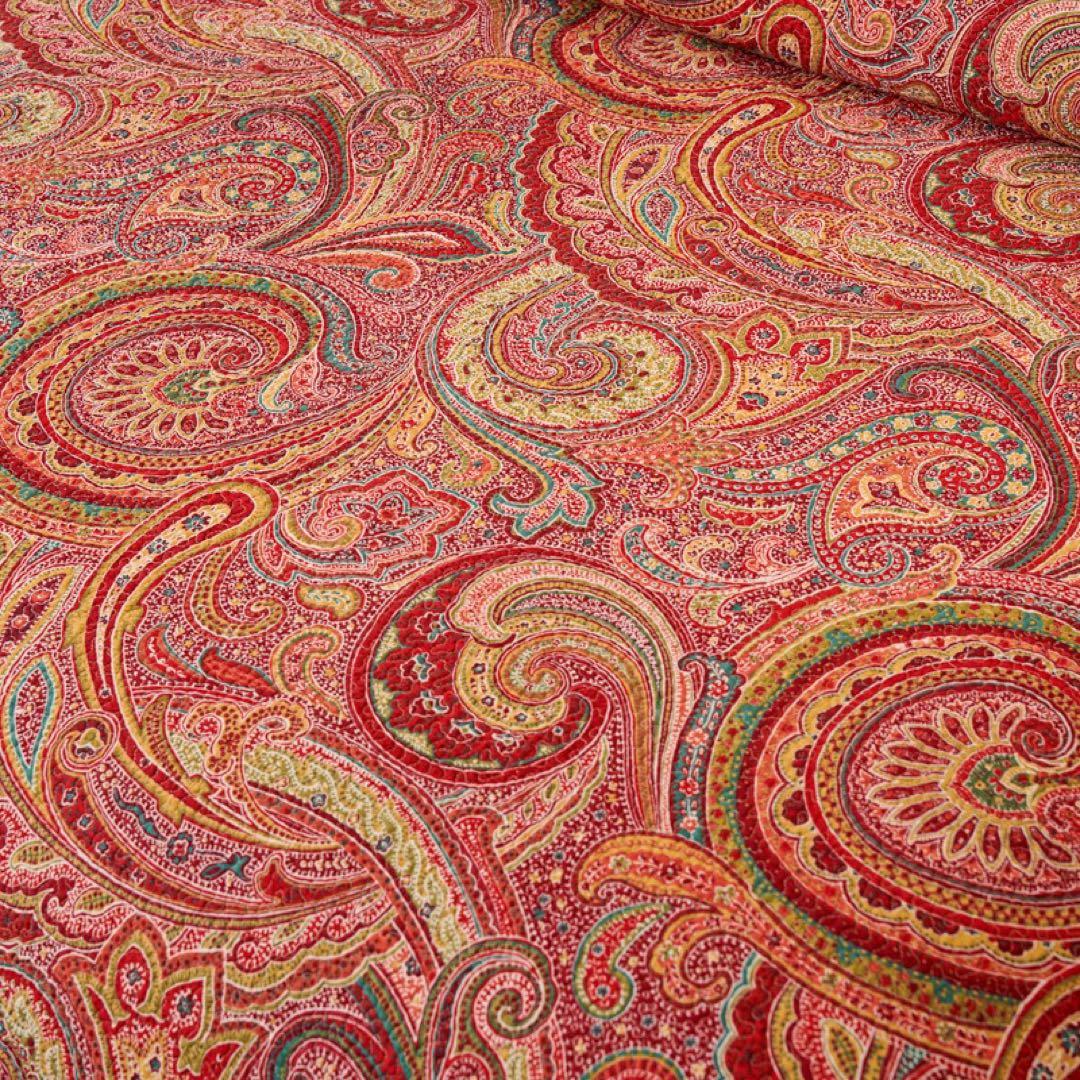 キルトベッドカバー3点セット綿マルチカバー キルティング PSLH02