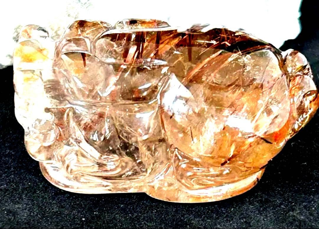 ブラウンルチル　貔貅　ヒキュウ　開運　偏財運　置物