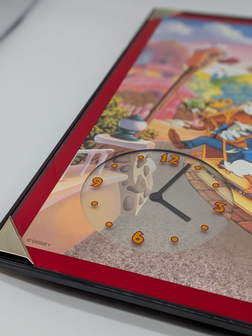 ディズニートゥーンタウン 時計 掛時計 レトロ